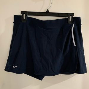 Nike Navy tennis skirt. Size large